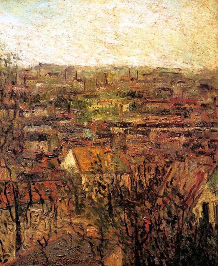 أسطح Monmagny   موريس Utrillo