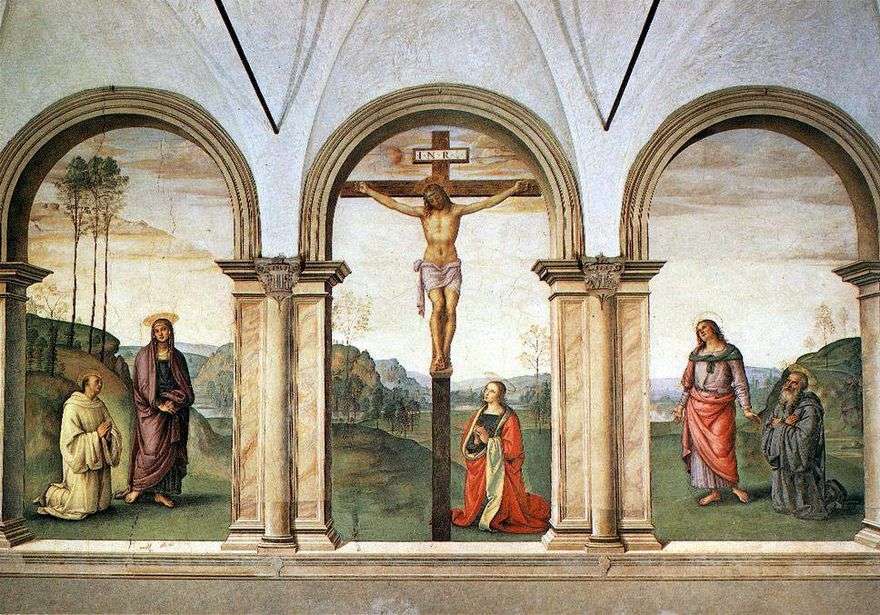 التصوير الجصي في الهواء الطلق   Pietro di Cristoforo Vanucci Perugino