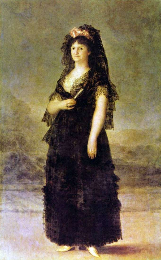 صورة للملكة ماريا لويز بارما   فرانسيسكو دي جويا