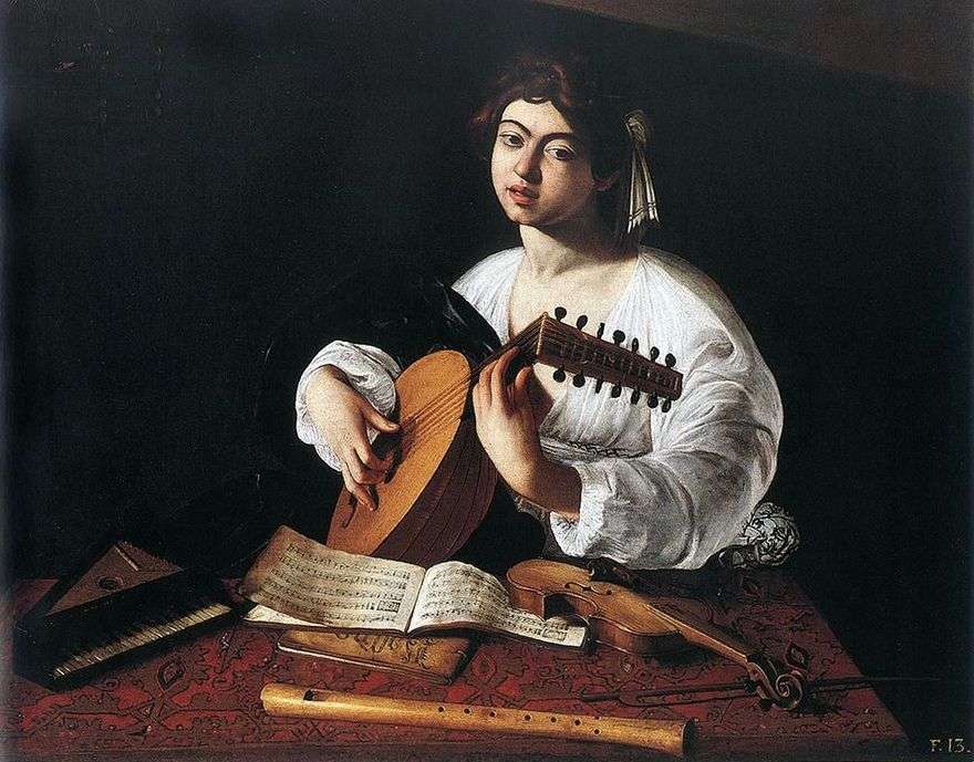 Lutnist   Michelangelo Merisi da Caravaggio