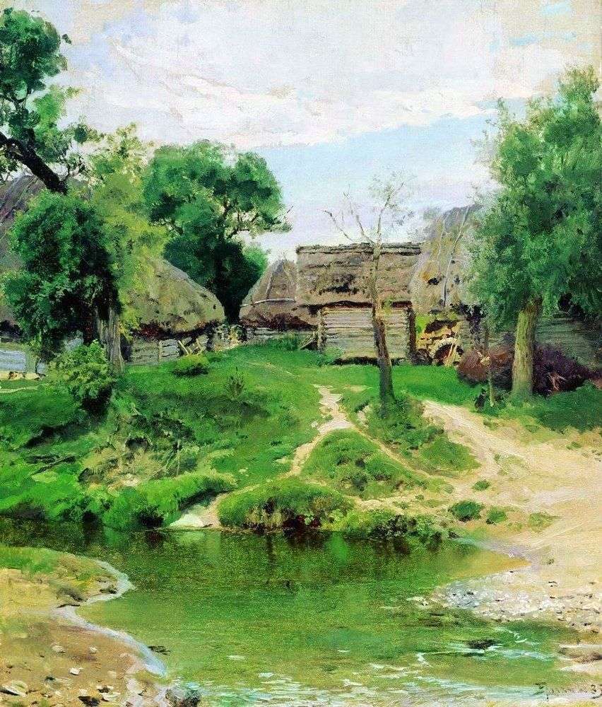 قرية Turgenevo   فاسيلي Polenov