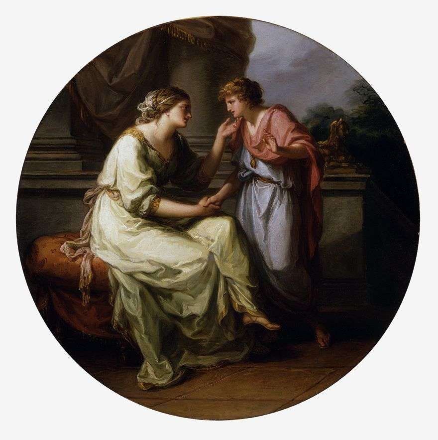 بابيريوس يتوسل مع والدته للكشف عن السر   أنجيليكا كوفمان