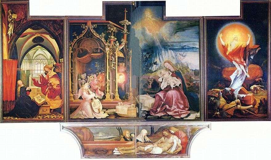 Isenheim Altar ، الاجتياح الثاني   Matthias Grunewald