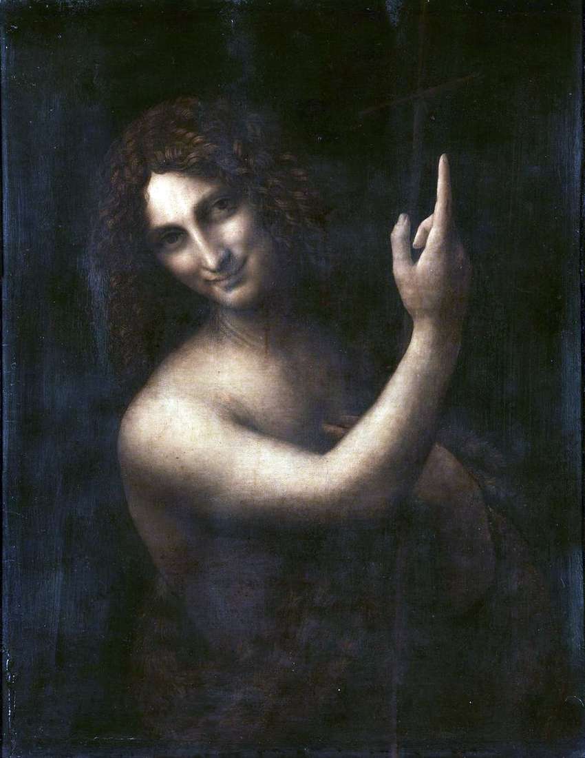 القديس يوحنا المعمدان   ليوناردو دا فينشي