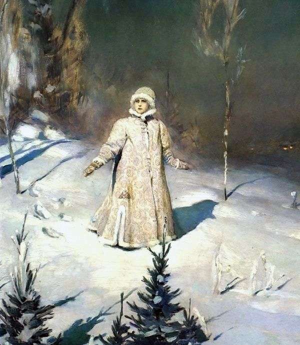 الثلوج البكر   فيكتور Vasnetsov