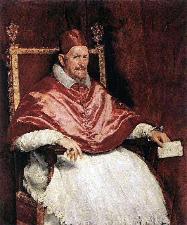 صورة البابا الأبرياء العاشر   دييغو فيلاسكيز