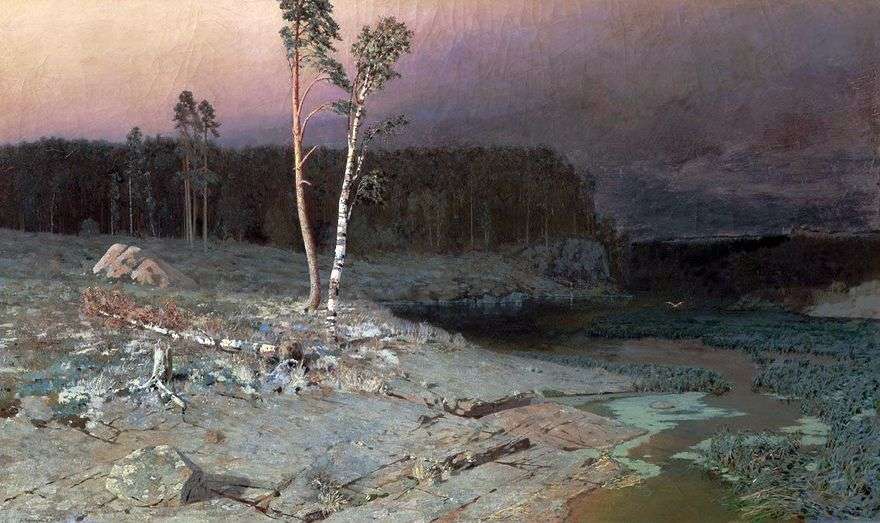 في جزيرة Valaam   Arkhip Kuindzhi